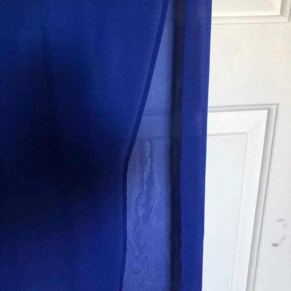 Blue flowy long skirt - Picture 2 of 5